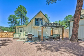 Rustic Payson Cabin Patio, Grill, Fire Pit!